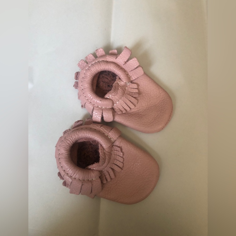 Freshly Picked pink baby shoes